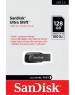 SANDISK Флеш диск 128Gb Ultra Shift, USB Type-A, plastic case, black (SDCZ410-128G-G46)