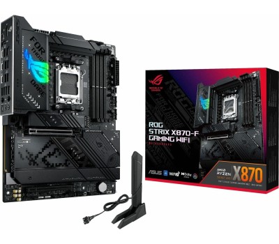 Материнская плата ASUS Материнская плата ROG STRIX X870-F GAMING WIFI AM5 ATX 4xDDR5 2xPCIEx16 4xM.2 3xUSB-C DP HDMI 2.5GLAN Wi-Fi 7