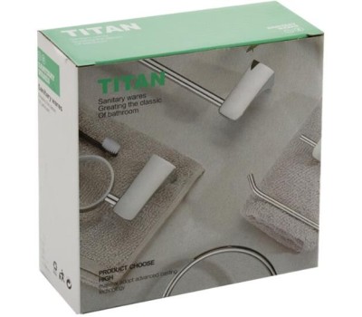 ТИТАН - Держатель туалетной бумаги, без экрана, цвет ЗОЛОТО. 77002-G