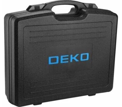 DEKO Шлифмашина полировальная аккумуляторная орбитальная бесщеточная DKCP20DA PRO в кейсе, 150 мм, 2