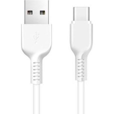 Дата-кабель Type-C HOCO (6957531068853) X20 USB (m)-Type-C (m) 1.0м - белый