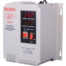 Стабилизатор напряжения РЕСАНТА АСН-500Н/1-Ц LUX