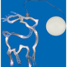 Светильник декоративный UNIEL (UL-00007252) ULD-H1419-010/STA/3AAA WARM WHITE IP20 DEER Фигура светодиодная