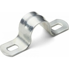 Системы для прокладки кабеля REXANT (28-1021-1) СКОБА СМД 25-26 , ДВУХЛАПКОВАЯ ДЛЯ МЕТАЛЛОРУКАВА, O20/22 ММ, 100 ШТ./УП.