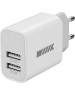 Зарядное устройство WIIIX UNN-1-2-04 СЗУ, 2 USB, белый