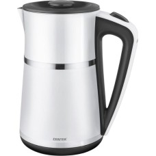 Чайник электрический CENTEK CT-0028 White (1,7л. металл/пластик)