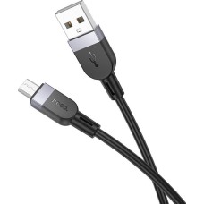 Кабель HOCO (6942007636223) X109m 2.4A USB-microUSB 1 m черный