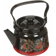 СИБИРСКИЕ ТОВАРЫ эмал 2,3л с рис С2714.38 С2714.8 красно-черный