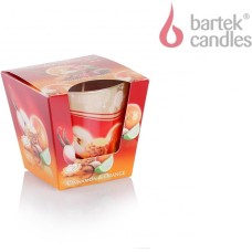 Свеча BARTEK Новогоднее Время (Christmas Time) 115гр в стакане