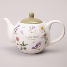 Чайник заварочный AGNESS 358-2174 FLOWER STORY 900мл
