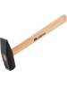 Молоток СИБРТЕХ Молоток слесарный 600 г, квадратный боек, деревянная рукоятка 10219