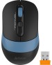 A4TECH Мышь беспроводная Fstyler FB10C, Bluetooth/Радио, оптическая, USB, 2000dpi, черный и синий [fb10c ash blue]