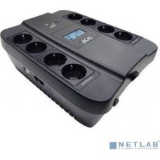 PowerCom Spider SPD-550U LCD ИБП {Line-Interactive, 550VA / 330W, 8xEURO: 4 с резервным питанием, 4 с фильтрацией, USB} (1138685)