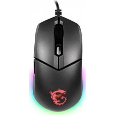 MSI Мышь проводная Clutch GM11, игровая, оптическая, USB, 5000dpi, белый [s12-0401970-cla]