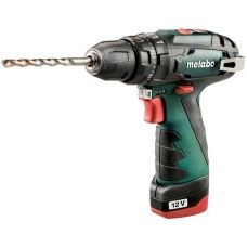 Винтоверт METABO Ударный винтоверт PowerMaxx SB, 2Ач, с двумя аккумуляторами [600385500]