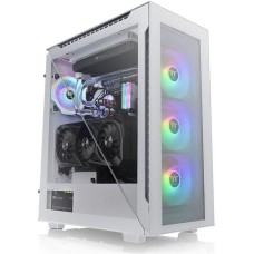 Корпус для ПК THERMALTAKE Корпус Divider 500 TG Snow ARGB CA-1T4-00M6WN-01 White/Win/SPCC/Tempered Glass*4/120mm ARGB Fan*3/120mm CA-1T4-00M6WN-01 Standard Fan*1 (527897)