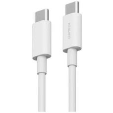 CUKTECH Кабель KLC-5499, USB Type-C (m) - USB Type-C (m), 1м, 5A, белый