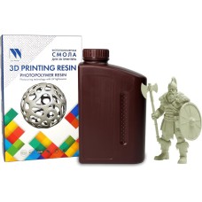 NV PRINT Фотополимерная смола NVPRINT ABS Like Resin Clear для 3D печати 1 кг (бут)