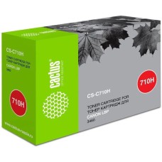 Картридж CACTUS Картридж CS-C710H, 710H, черный / CS-C710H