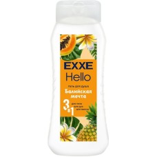 Гель для душа MASTER FRESH С0008283 EXXE Hello Гель для душа 3в1 