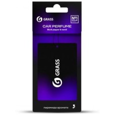 Ароматизатор GRASS ST-1463 Ароматизатор воздуха картонный GRASS (Black pepper & neroli)
