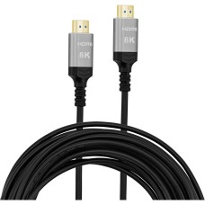 DIGMA Кабель аудио-видео HDMI 2.1 AOC HDMI (m)/HDMI (m) 50м. позолоч.конт. черный (HDMI-AOC2.1-50)