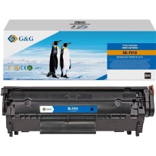 Картридж лазерный G&G Картридж лазерный GG-FX10 Q2612A/FX9/FX10 черный (2000стр.) для HP LJ 1010/1012/1015/1018/1020/1022/1022n/1022nw/3015/3020/3030/3050/3052/3055/M1005 MFP/M1300 MFP/1319f MFP