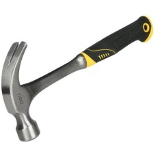 DELI Молоток-гвоздодер цельнокованный DL5073 550 гр, прорезиненная рукоять