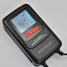 Зарядное устройство BERKUT Профессиональное зарядное устройство для АКБ, BC-12A (6 режимов и 9 стадий зарядки)