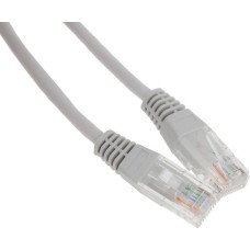 LANMASTER Патч-корд TWT-45-45-2.0-GY UTP RJ-45 вил.-вилка RJ-45 кат.5E 2м серый ПВХ (уп.:1шт)