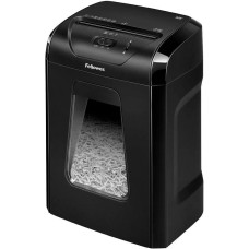 FELLOWES Шредер PowerShred 12C (секр.P-4) фрагменты 12лист. 18лтр. скобы пл.карты