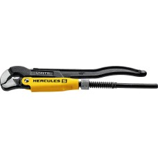 STAYER Hercules-S, №0, 1/2″, 240 мм, трубный ключ с изогнутыми губками, Professional (27311-0)