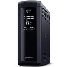 ИБП CYBERPOWER ИБП VP1600ELCD, 1600VA/960W, L-INT, A.SIN, LCD, USB, RS232, RJ45/11, SCHUKOx5