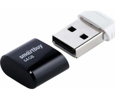 USB флеш SMARTBUY (SB64GBLARA-K) 64GB LARA BLACK
