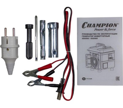 Бензиновый генератор CHAMPION IGG950 Инверторный генератор