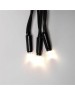 Бахрома с коннекторами UNIEL (UL-00003934) ULD-B3010-200/TBK WARM WHITE IP67