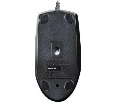 Проводная мышь A4TECH OP-720 черный оптическая (800dpi) USB1.1 (2but)