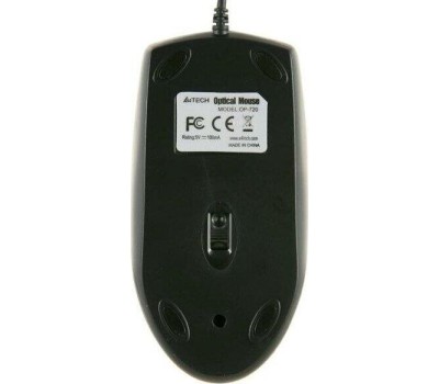 Проводная мышь A4TECH OP-720 черный оптическая (800dpi) USB1.1 (2but)