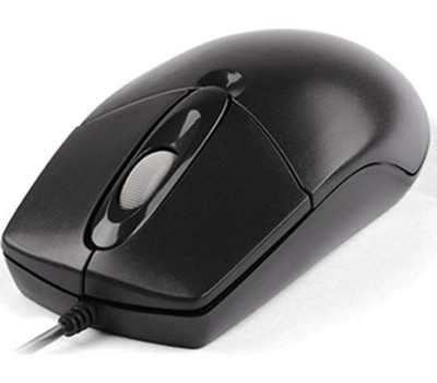Проводная мышь A4TECH OP-720 черный оптическая (800dpi) USB1.1 (2but)