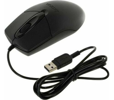 Проводная мышь A4TECH OP-720 черный оптическая (800dpi) USB1.1 (2but)