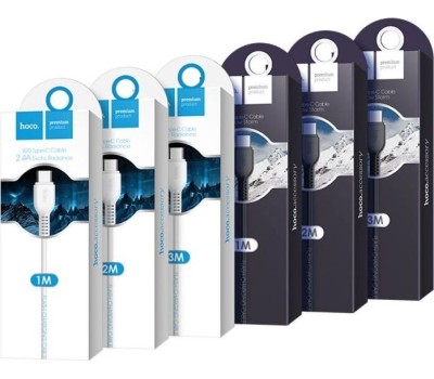 Дата-кабель Type-C HOCO (6957531068853) X20 USB (m)-Type-C (m) 1.0м - белый