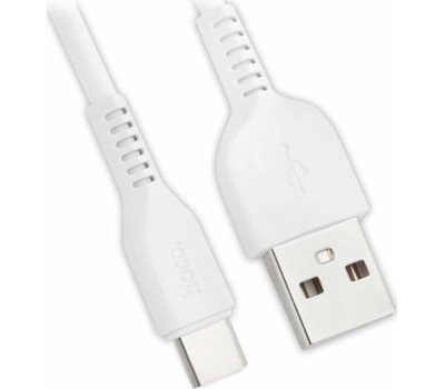 Дата-кабель Type-C HOCO (6957531068853) X20 USB (m)-Type-C (m) 1.0м - белый