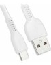 Дата-кабель Type-C HOCO (6957531068853) X20 USB (m)-Type-C (m) 1.0м - белый