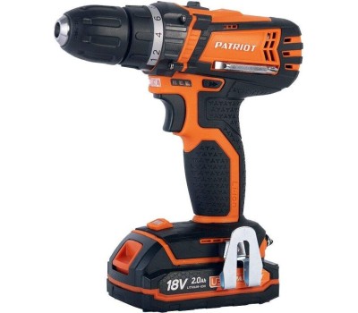 Дрель-шуруповерт PATRIOT 180201481 BR 181UES 18В, 2аккум., кейс