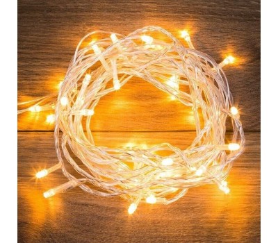 Гирлянда NEON-NIGHT (303-166) ГИРЛЯНДА ТВИНКЛ ЛАЙТ 4 М, ПР-Й ПВХ, 25 LED, ТЕПЛЫЙ БЕЛЫЙ
