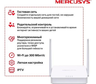 Wi-Fi роутер/точка доступа MERCUSYS MW302R
