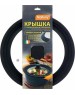 Крышка универсальная MALLONY CAPPELLO, мультиразмер: 24/26/28см, из закал стекла, с сил ободком (003581)