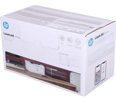 Принтер лазерный HP Laser M111W White (7MD68A) (ПИ)