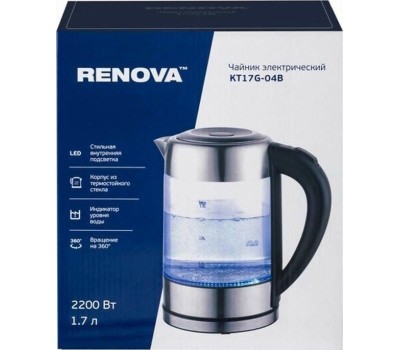 Чайник RENOVA KT17G-04B