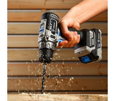 Дрель-шуруповерт DEKO Sharker 20V, 20В, 1*3.0Ач 063-4037